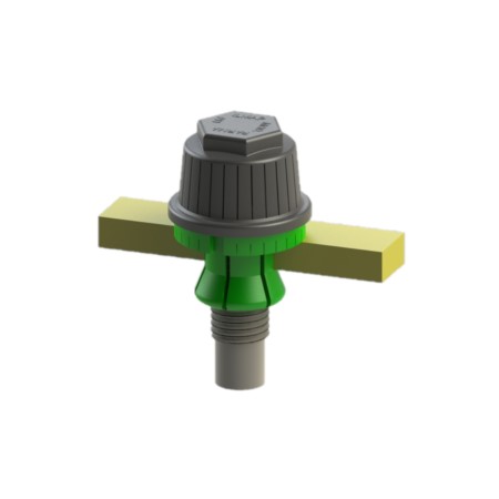Nozzle with TS expanding bolt